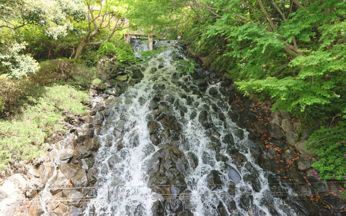 清水山公園の滝